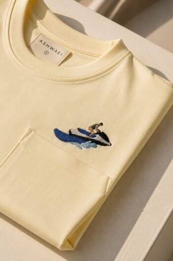 Water Runner Tee — ASHWAEI × Mejami Studio